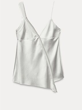 Zara Light Gray Slip Camisole